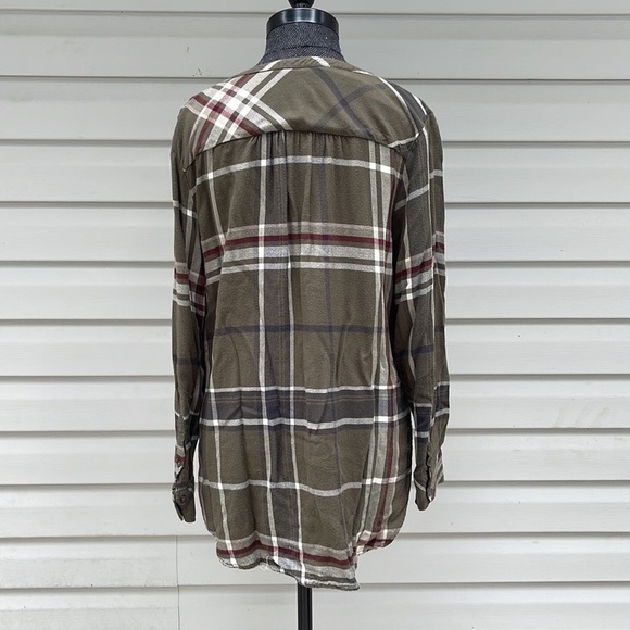 Universal thread Plaid Pullover Top Size Large - Picture 4 of 4